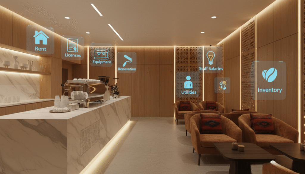 Cost to opening a coffee cafe