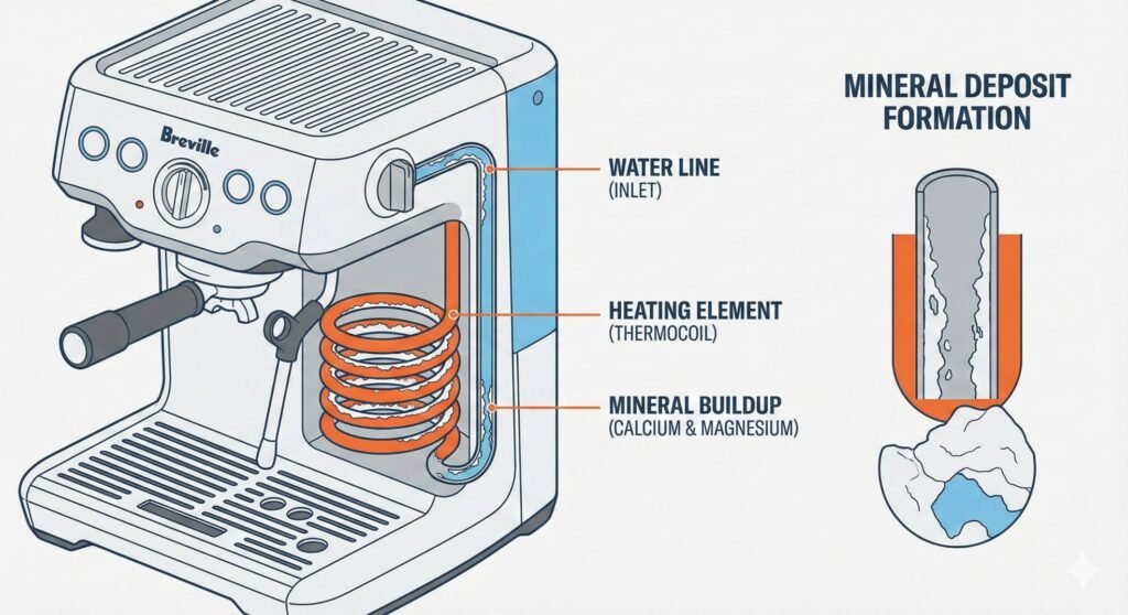 descale breville coffee machine