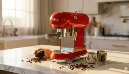 glossy-red-smeg-coffee-machine-aesthetic