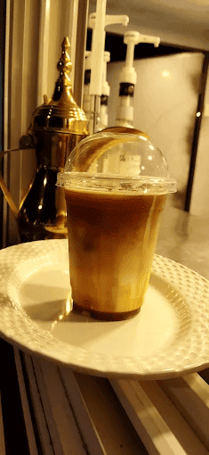 Coffee of me and sister