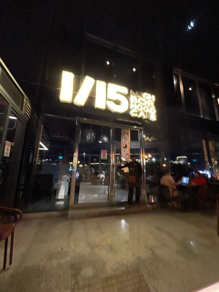 1/15 Neighborhood cafe