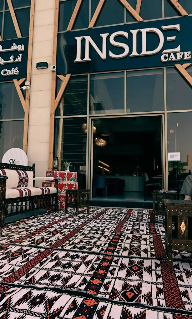 Inside café